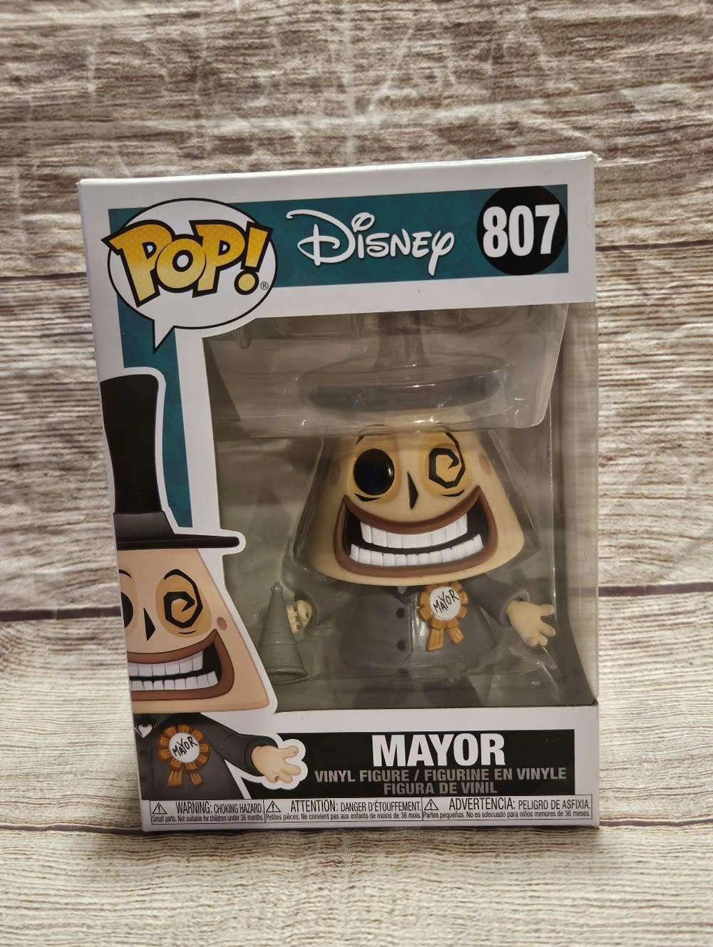 Nightmare before christmas Mayor funko pop 807